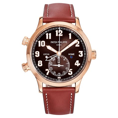 patek philippe calatrava pilot travel time 5524r-001|Patek Philippe 5524.